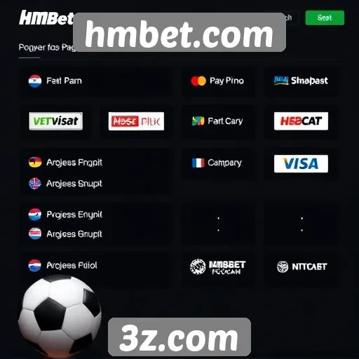Explore as opções de pagamento do site hmbet.com